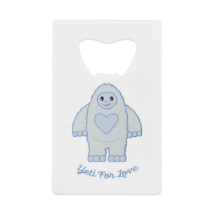 Yeti for Love Kredietkaart Flessenopener