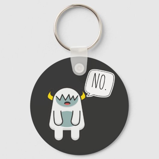 Yeti Monster nr. Sleutelhanger (Voorkant)