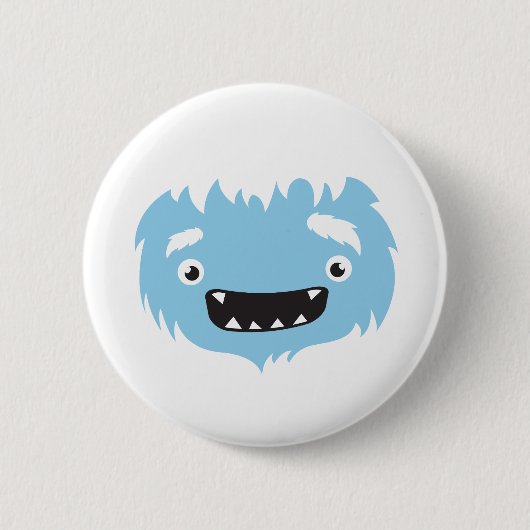 Yeti Ronde Button 5,7 Cm (Voorkant)