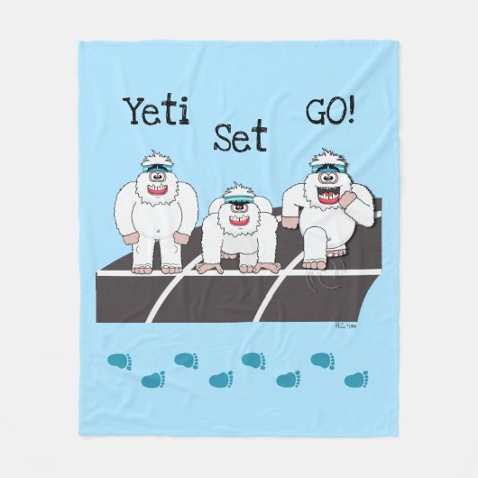 Yeti Set Go Fleece Blanket (Voorkant)