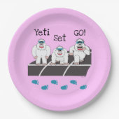 Yeti Set Go Paper Borden Papieren Bordje (Voorkant)