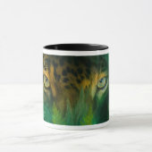 Yeux de jungle - tasse d'art de Jaguar (Centre)