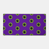 Yeux de monstre verts et violets drôles (Recto)