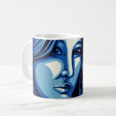 Yeux de saphir - tasse (Devant gauche)