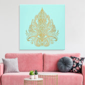 Yeux de Shiva - Toile enveloppée (Insitu(Salon))