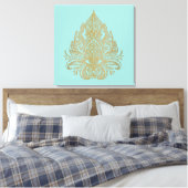 Yeux de Shiva - Toile enveloppée (Insitu(Chambre))