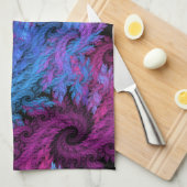 Yeux des tempêtes Serviette de cuisine (Quart Plié)