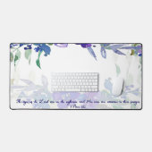 Yeux du Seigneur florale pourpre écriture (Clavier et souris)