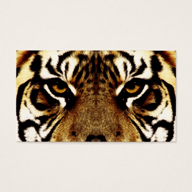 Yeux d'un tigre (Devant)