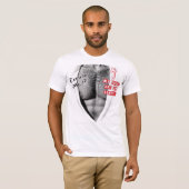 Yeux en haut ici drôle blanc (Devant entier)