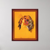 Yeux Envoûtants Portrait Art Déco de Zoe Mozert (Recto)