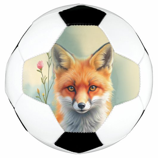 Yeux frappants d'un renard roux rusé (Devant)