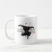 Yeux serpent Ninja | 11# Mug classique (Gauche)