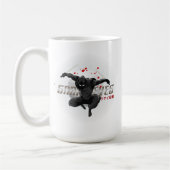 Yeux serpent Ninja | Mug classique 15# (Gauche)