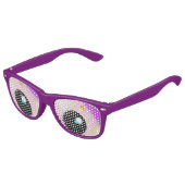 Yeux surpris Lunettes de soleil amusantes (Angle)