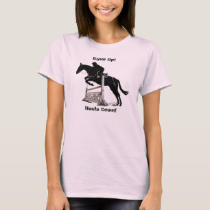 Yeux ! Talons vers le bas ! Pullover de cheval