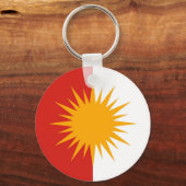 Yezidi Flag Sleutelhanger (Voorkant)