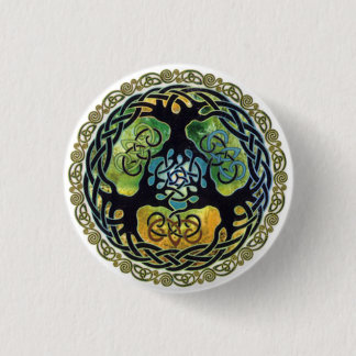 Yggdrasil/Boom van levenspin Ronde Button 3,2 Cm
