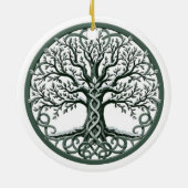 Yggdrasil Celtic Tree of Life Ornament (Achterkant)