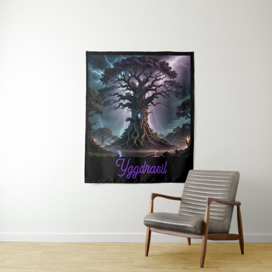Yggdrasil Wandkleed (In situ)