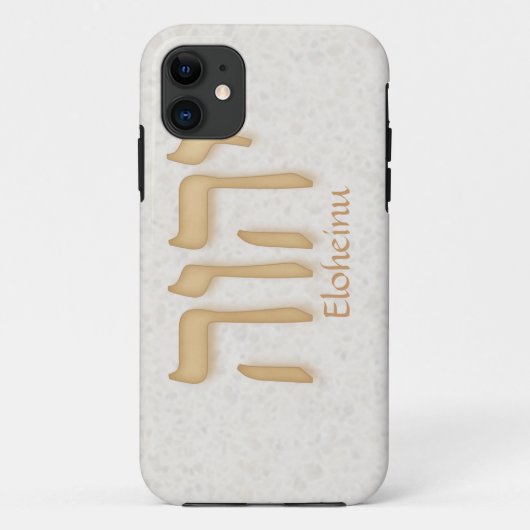YHVH Eloheinu Modern Hebreeuwse iPhone 5 BarelyThe Case-Mate iPhone Case (Achterkant)