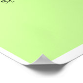 YHVH in het DNA - Arabisch Poster (Hoek)