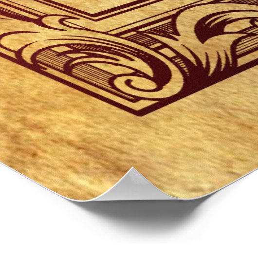 YHWH Hebreeuws Name of God  Canvas Art Print (Hoek)