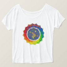 YHWH HOESJES EARTH~Canvas Slouchy T-Shirt