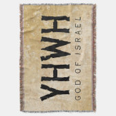 YHWH (Jehovah) Deken (Voorkant Verticaal)
