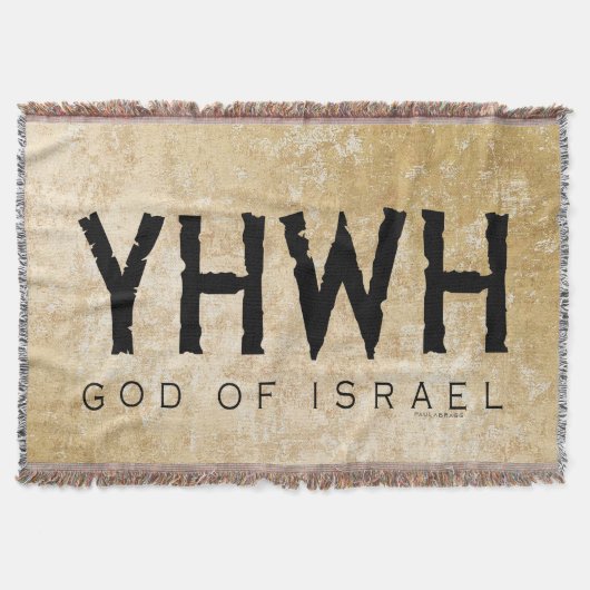 YHWH (Jehovah) Deken (Voorkant)