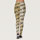 YHWH (Jehovah) Leggings (Achterkant)