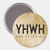 YHWH Jehovah Magneet (Voorkant / Achterkant)