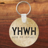 YHWH Jehovah Sleutelhanger (Voorkant)