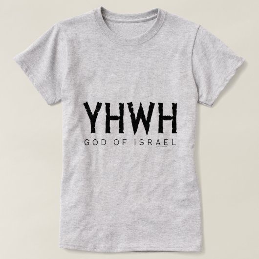 YHWH (Jehovah) T-shirt (Design voorkant)