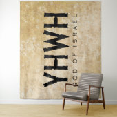 YHWH (Jehovah) Wandkleed (In situ)