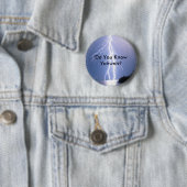 YHWH Lightning Ronde Button 5,7 Cm (In situ)