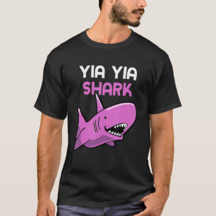 Yia-Yia haai grappige familie YiaYia T-shirt