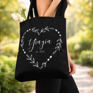 Yiayia Jaar Oprichting Tote Tas