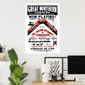 Yiddish Comedy Tailor 1940 WPA Poster (Thuiskantoor)