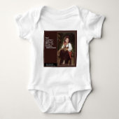 Yiddish-Gezegde voor appelen en grafisch materiaal Romper (Voorkant)