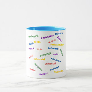 Yiddish Insults Mug Mok