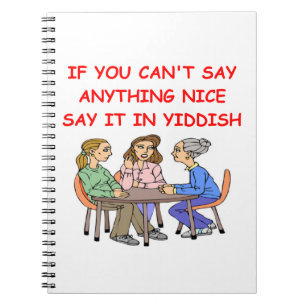 YIDDISH NOTITIEBOEK