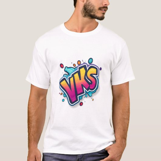 YIKES-expressie T-shirt (Voorkant)