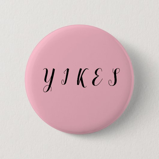 Yikes Meme Button (Voorkant)