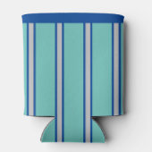 Yikes Stripes, Tranquil Blue Koelbox Blikjeskoeler (Achterkant)