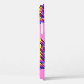 Yikes Words: Roze behang. Case-Mate iPhone Case (Achterkant / Rechts)