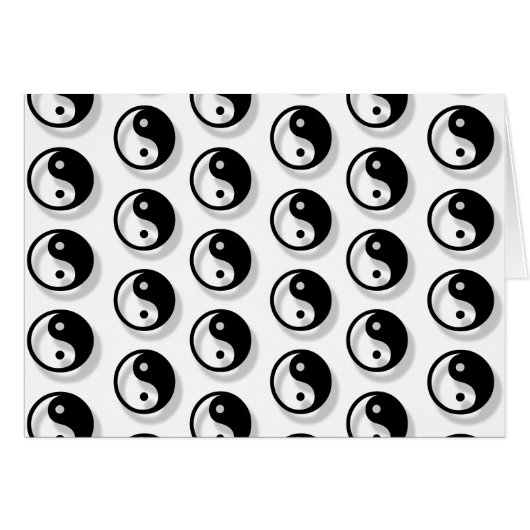 Yin and Yang Pattern (Voorkant Horizontaal)