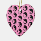 Yin and Yang Pattern Keramisch Ornament (Links)