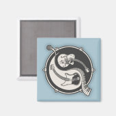 Yin Band Magneet (Voorkant / Achterkant)