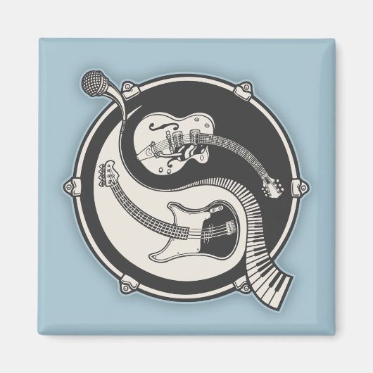 Yin Band Magneet (Voorkant)